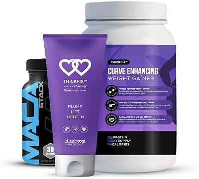 Natural Butt Enhancement Jump Start Kit to get a bigger butt fast - Gluteboost Booty Pills, Cream & Maca | by SuppTech