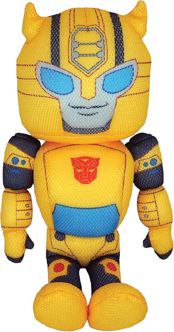 WAHU Aqua Pals Transformers Bumblebee Plush Water Toy for Kids Ages 2+, Fast-Drying Waterproof Plush Doll Toy for Pool and Bathtub, Yellow, 16"