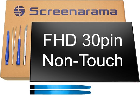 SCREENARAMA New Screen Replacement for Dell Latitude 5400, FHD 1920x1080, IPS, Matte, LCD LED Display with Tools