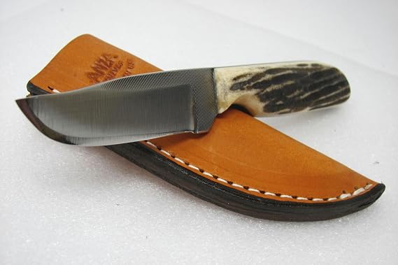 anza USA Handmade Craftmanship Knives 6.50 Inches Overall LJB Bone Handle, Natural, WKR2LJB