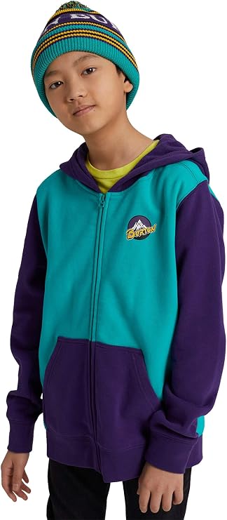 Burton Unisex-Child Retro Mountain Full-Zip Hoodie