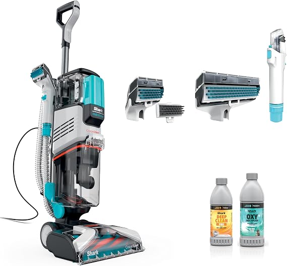 Shark CarpetXpert StainStriker Carpet & Upholstery Cleaner, 3 Tools, EX201