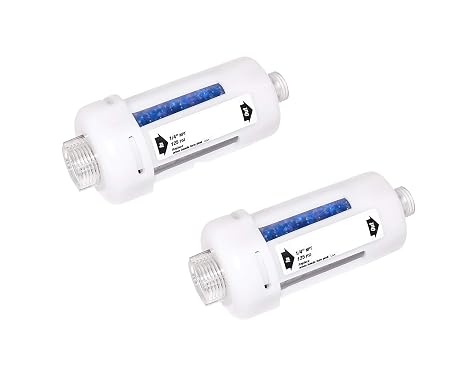 PneumaticPlus Compressed Air in-Line Desiccant Filter Dryer for Spray Gun or Pneumatic Tools - DFD-10 (Pack of 2)