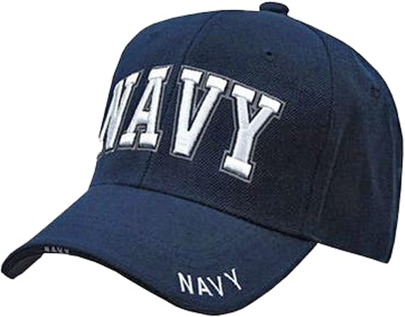 Buy Caps and Hats Navy Hat, Blue Baseball Cap, Relaxed Fit Adjustable, Embroidered for Men or Women