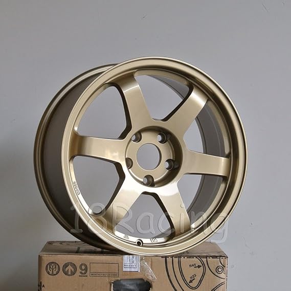 4 Pcs Rota Grid 17x8 Bolt: 5x100 Offset:44 Hb:73 Gold