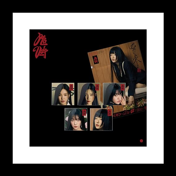 KPOP Red Velvet Chill Kill 3rd Album Poster IRENE Version CD+1p Folded Poster on Pack+4p PostCard+5ea Sticker+1p PhotoCard+Tracking Sealed RV