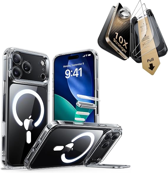 ESR for iPhone 17 Pro Case with Screen Protector 3Pack