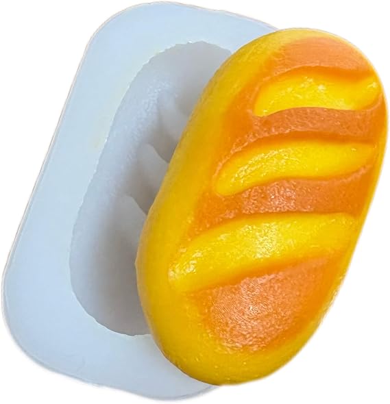 2 Pcs Baguette Bread Taba Squishy Molds, Taba Making, Squishy Making, Resin Soap Molds, Candle Mold