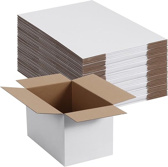 40 Pack Small Shipping Boxes 10x6x6 Inches