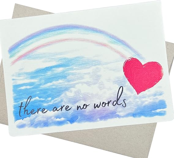 Sympathy Card with Envelope - 5x7 Inches - 74