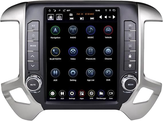 LINKSWELL Car Radio Fits for Silverado and Sierra 2014 to 2019