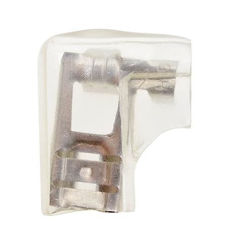 6.3mm Crimp Terminal Spade Connector w Cover Right Angle L Type Silver (50 Pcs)