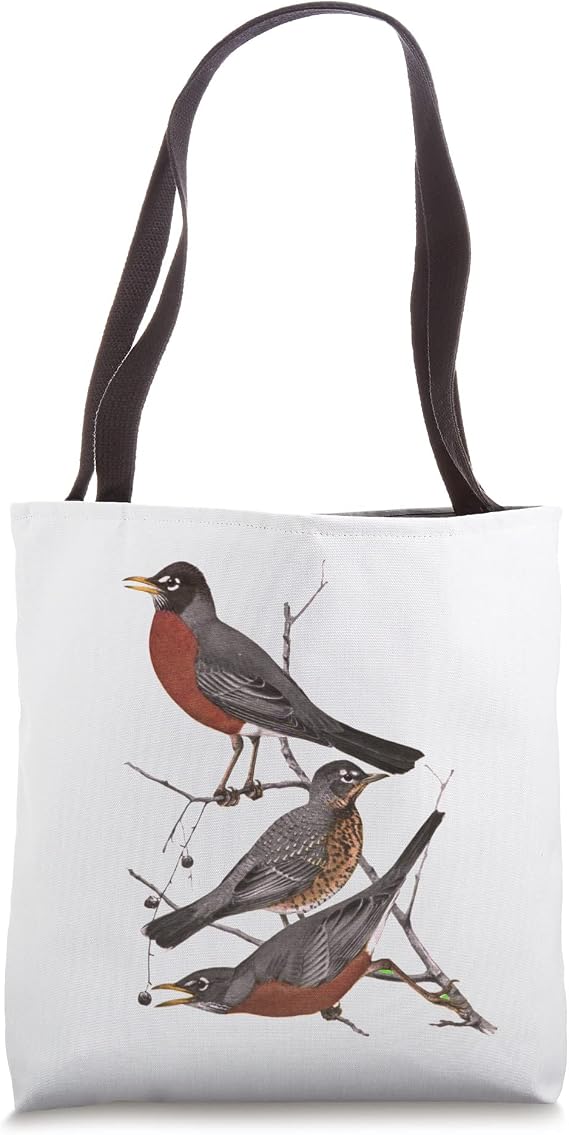 Robin, The Bird Tote Bag