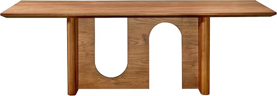 Tov Furniture Satra Walnut Rectangular Dining Table