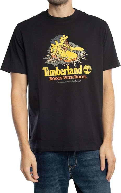Timberland Men's Front Boot Graphic Tee