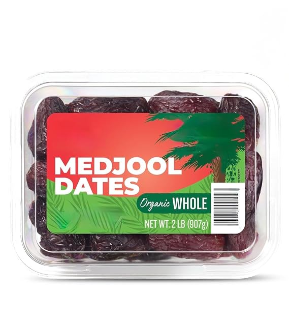 Organic Whole Medjool Dates, 2 lbs.