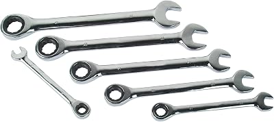 Mannesmann M19826 Ratchet Spanner Set 6-Piece