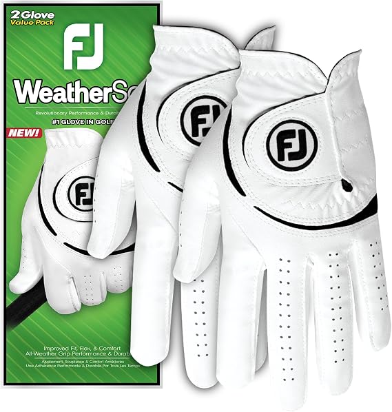 FootJoy WeatherSof Men's 2-Pack Golf Glove