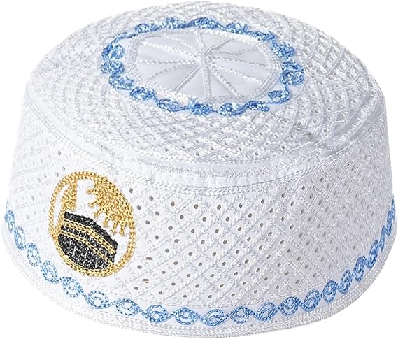 Kufi Kippah Skull Cover Traditional Design Lightweight Woven for Religious Ceremonies and Daily Wear Breathable Yarmulke