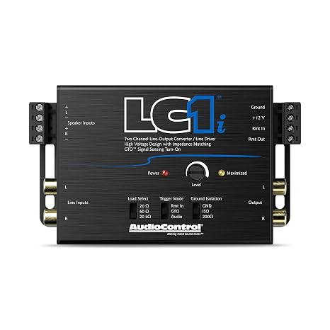 AudioControl LC1i 2-Channel Car Audio Line Output Converter & Line Driver
