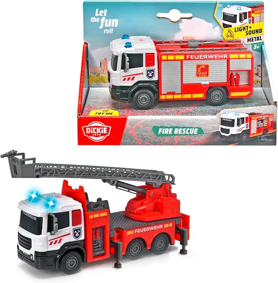 Dickie Toys Fire Rescue, 2 Assortments; Attention: Random Selection!
