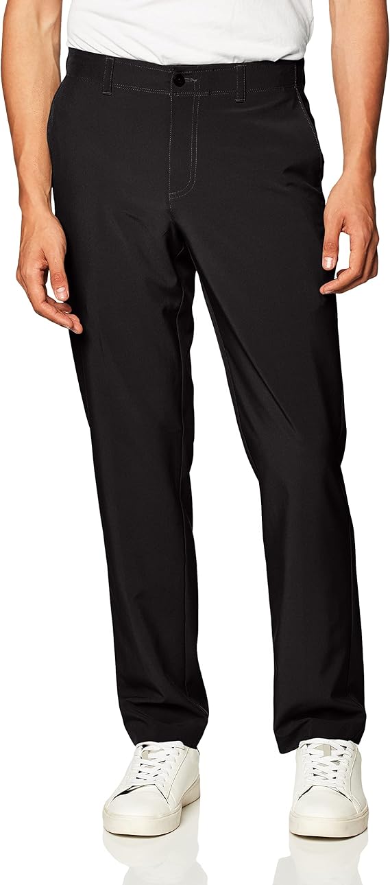 Jack Nicklaus Men's Flat Front Golf Pant with Active Waistband (Waist Size 29 - 54 Big & Tall)