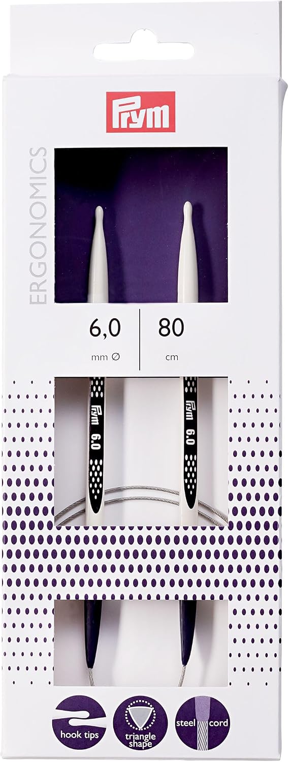 Prym Circular Needle, High-Performance Synthetic Material, Multi-Colour, 17 x 3 x 1 cm