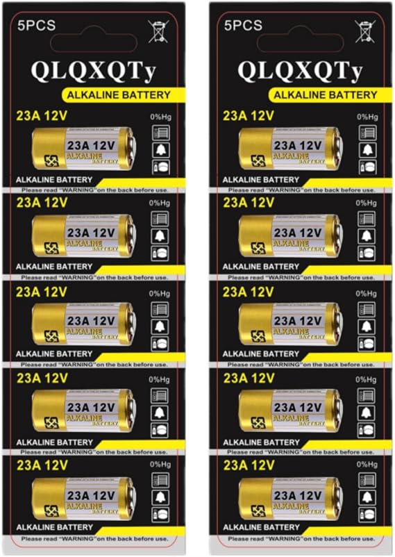 10PACK 23a A23 23A 23AE Alkaline Battery 12V