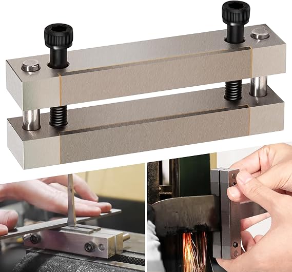 LAIKOU Hardened File Guide with Carbide Surface For Knife Making Knife Maker Tool, Fits Blade Width up to 2 Inch Inch