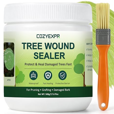 Tree Wound Sealer Dressing Pruning Healing for Cut Damaged Bark Grafting