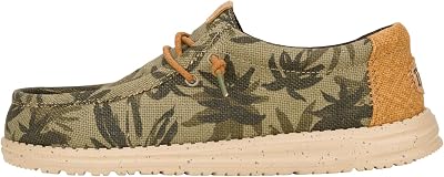 HEYDUDE Mens Wally Palm Jute