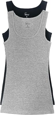 Cotton Ribbed Tank Top - Stylish and Comfortable Womens Tank Tops, Sleeveless Design, Perfect for Layering