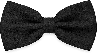 SYAYA Mens Bow Tie, Polka Dot Pre-Tied Bowtie for Boy Clip-On Formal Tuxedo or Weddings & Easter Day Dinner Parties M-B-T1