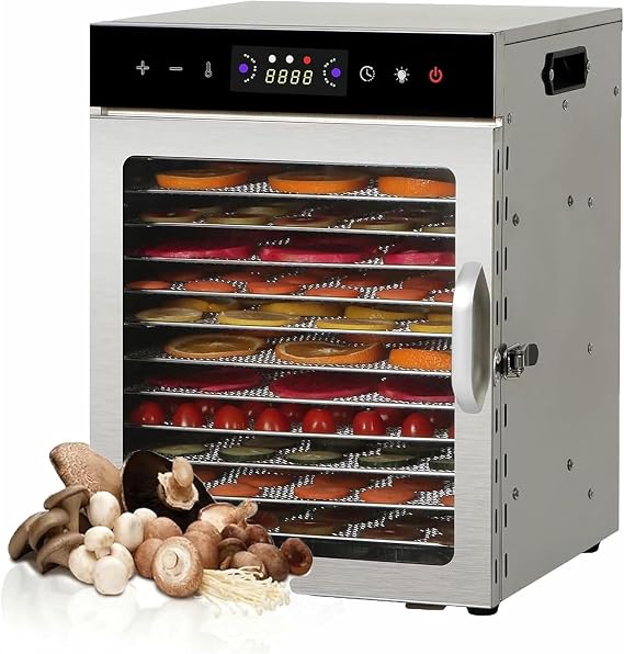 Food Dehydrator,Freeze Dryer Machine, Food Drier Fruit Meat Drying Machine