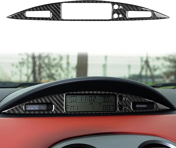 Central Dash Clock Trim for Mitsubishi Eclipse Car Accessories Black