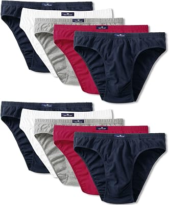 TOM TAILOR Mens mini briefs, pack of 10