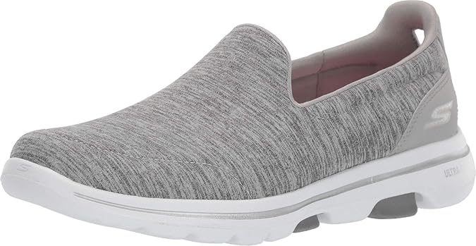 Skechers Women's Go Walk 5-Honor Sneaker US Size: 8.5 Wide Color: Grey, gray