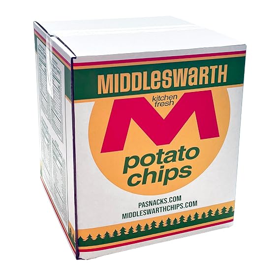 Middleswarth Kitchen Fresh Potato Chips Sour Cream & Onion Flavored- 3 LB. Box