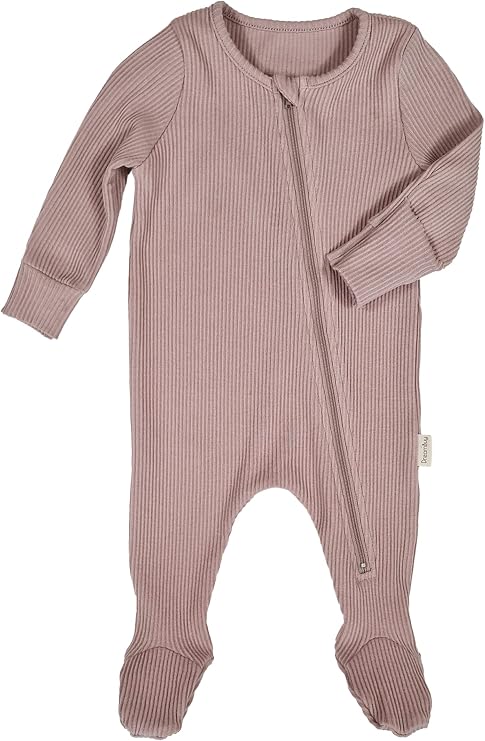 DreamBuy Zip Sleepsuit Personalised or Plain - Baby Gift, Personalised Gifts, Baby Clothes for Boys or Girls New Born Baby Essentials Customised
