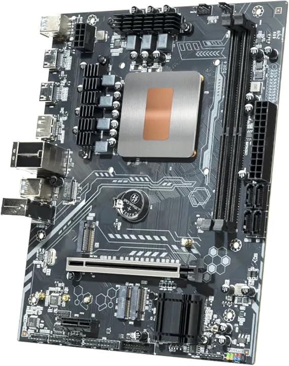 Game Motherboard DIY Gaming Computer Motherboard Fit for CPU Combo 11th Core 0000 ES 2.6GHz 8C16T(Refer to Kit I9 11980HK I9 11900H Procesador) DDR4 RAM