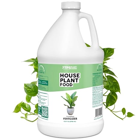 Houseplant Fertilizer, Liquid Plant Food for Lush Growth, 1 Gallon