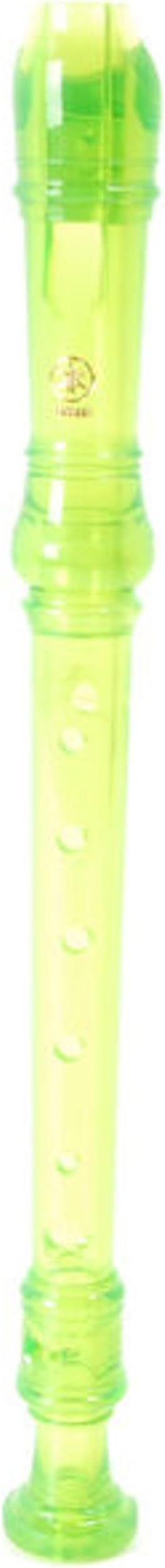 YAMAHA YRS 20GG Recorder - Soprano Recorder, German fingering, Translucent Green
