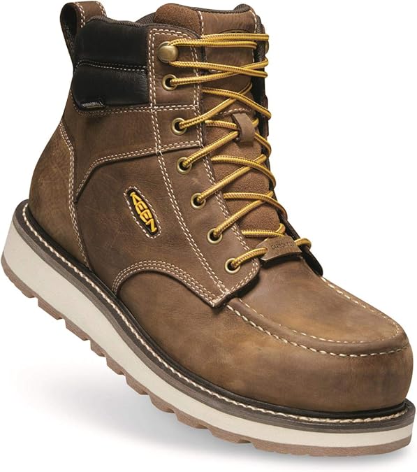 KEEN Utility Men's Cincinnati 6" Composite Toe Waterproof Wedge Work Boot