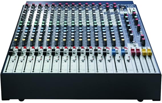 Soundcraft GB2R 12 Compact Rack-Mounted 12-Channel Mixer Console