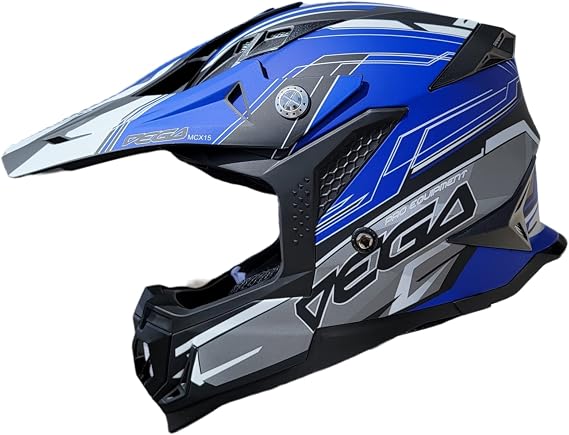 Vega Helmets MCX Lightweight Off-Road Helmet for Dirt Bike ATV UTV Powersports DOT ECE