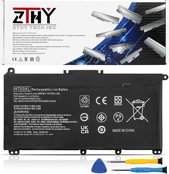 HT03XL Battery Replacement for HP Pavilion 14-CE 14-CF 14-CK 14-CM 14-DF