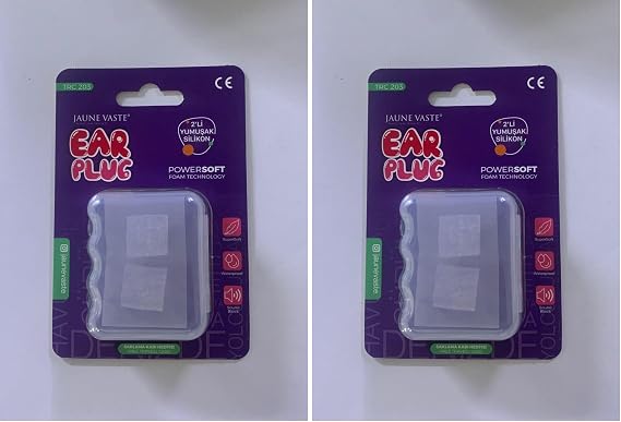 Ear Plug 2’li Yumuşak Silikon 2li paket