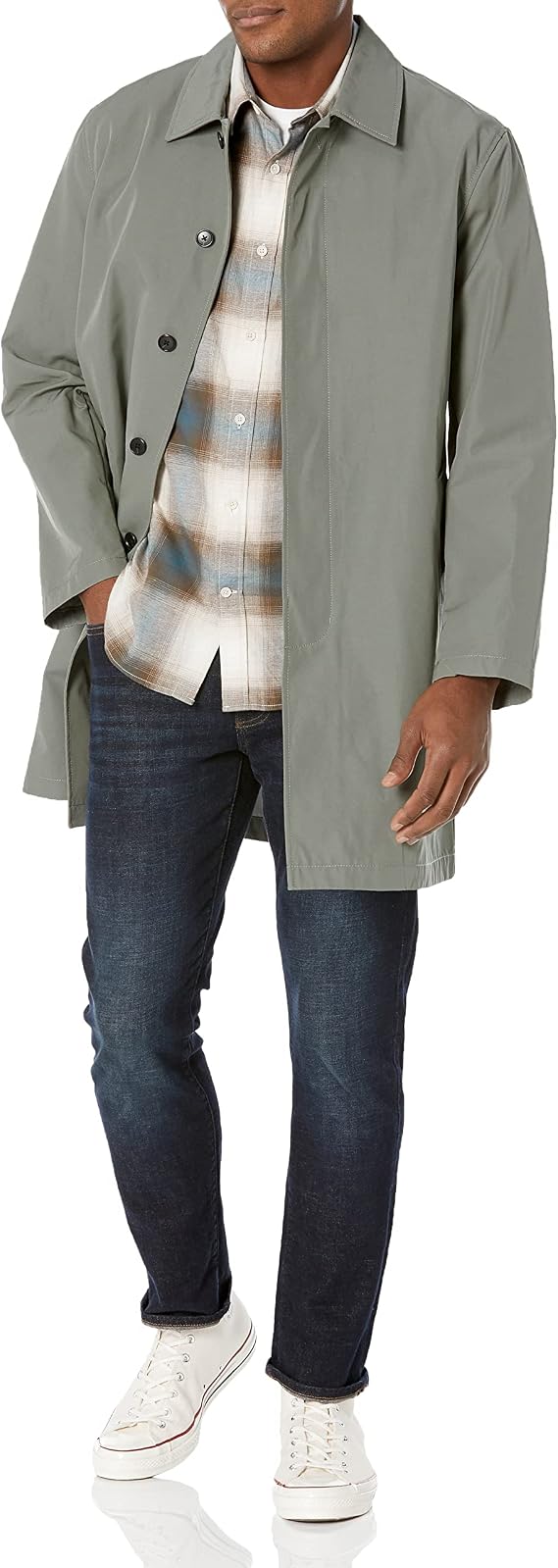 Club Monaco Men's Mac Coat