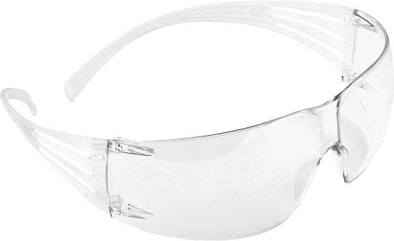 3M SecureFit Protective Eyewear SF201AF, Clear Lens, Anti Fog Coating