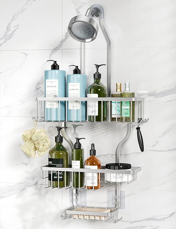 YASONIC Hanging Shower Caddy and Corner Shower Caddy